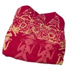 Pink Orange Scarf Wrap Women’s One Size Accessories Tassel Detail Into Africa! Photo 2