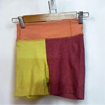Outdoor Voices  5” Warmup Biker Shorts In Colorblock NWT Photo 1