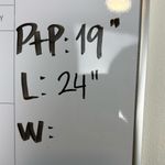 Bella Dahl Bella Dalh Rolled Short Sleeve Button Down Top Blue Plaid Pockets Women’s Sz S Photo 6