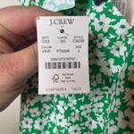 J.Crew NWT Swimsuit Sz L Green Floral Printed Ruffle One-Shoulder Photo 5