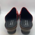 Josef Seibel Carole mule in red leather size 39 or 8. New with box Photo 3