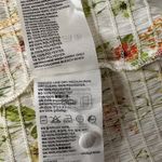 H&M X-Large Cropped Top Floral Deep V-Neck Smocked Waist Long Balloon Sleeves Photo 8