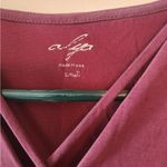 Alya  purple Long Sleeve blouse size womens small oversized Photo 3