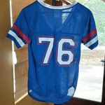 Spencer’s USA Drinking Team Red White Blue Jersey Top Size Small Photo 4