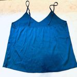 Ekouaer Satin Cami Pajama Set Sleepwear Lounge Shorts Teal Blue S Photo 1