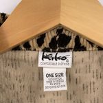 Kiko Leopard Corduroy Double Breasted Jacket One Size Brown Size undefined Photo 3