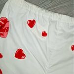 Handmade Lolita heart oversized bloomers shorts pants vintage cosplay halloween Red Size XL Photo 2