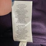 Eliza J Women's Balloon Sleeve Ruffle Cold Shoulder Purple Dress Size 16 Photo 12