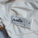 ANDIE NWT Sparrow Gingham Mandalay Bikini Top Tie Straps Swimwear Size XL Photo 3