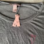 Victoria's Secret Victoria’s Secret Gray‎ Pajama Top with bow NWT Photo 2