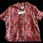 Rachel Zoe  Bohemian Print Linen Top and Pants Photo 0