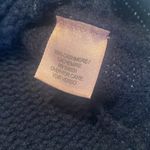 Calypso St. Barth  Cashmere Relaxed Long Sleeve Split Side Sweater Navy XS Photo 5