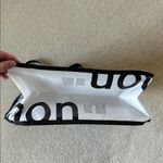 Lululemon Large Reusable Tote Bag Black White Photo 4