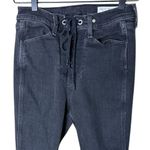 Rag and Bone  women’s size 28 black lace front jeans skinny slim leg fit Photo 3