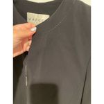 Jaeger Vintage wool black zip up coat 8/10 Photo 3