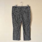The Limited  | Speckled Print Cuffed Cropped Trouser Pants Sz 4 Photo 3