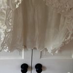 Ulla Johnson Albertine Dress Linen Lace Long Sleeve Pristine Guipure Size 2 XS Photo 6