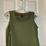 Hot Kiss  Green Cold Shoulder Long Sleeve Top Large Photo 5