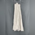 Intimately Free People Floral Prairie Adjustable Strap Tank Top MIDI Dress White Size XS Photo 4
