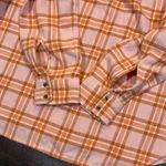 Aerie Womens Large Plaid Flannel Button Down Long Sleeve Shirt Shacket Photo 3