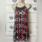 Body Central Y2K Geometric Halter Dress Photo 1