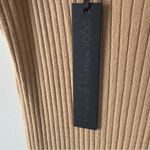 House of Harlow 1960 Revolve Tan Ribbed Mini Dress adjustable spaghetti straps S Photo 7