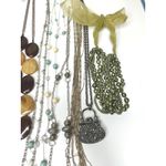 Lot of 8 Costume Jewelry Necklaces Blue Photo 3