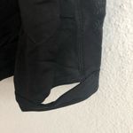 Athleta Fitted LS Black Scoop Neck Yoga Fitness Top Sz. M Thumb Holes Running Photo 4