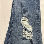 EXPRESS Blue Boyfriend Jeans Medium Wash Photo 5