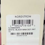 Sejour by Nordstrom White & Black Polka Dot Print Nina Sleep Shirt Plus Size 1X Photo 6