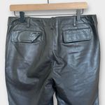 Gap Vintage Y2K  Leather Low Rise Trouser Pants Brown Women's size 14 Grunge Photo 6