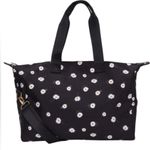 Alice + Olivia New  Stacey Bendet Daisy Print Black Duffle Bag/Weekender Photo 0