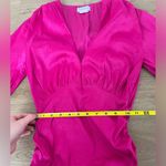 Lovers + Friends Hot Pink Lorenza Mini Dress Long-sleeve Photo 5
