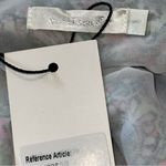 See U Soon Women’s Size 1 S Purple Pink Pastel Paisley Long Sleeve Shirt Top Blue Photo 4