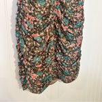 ASTR NWT The Label Ibiza Floral Ruched Cutout Mini Dress Green Floral Size Med Photo 8