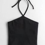 Glassons angle halter top black Photo 0