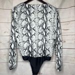 BB Dakota • Bodysuit • Long Sleeve • Snakeskin • Animal Print • Medium Photo 8
