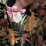 Hurley  Floral Hibiscus Waikiki Wonder One Piece Cross Back Swimsuit Photo 7