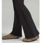 Lululemon 8 Brushed Softstreme Ribbed Flared Pant 32.5" Zip Ankle W5EUBS Workout Black Size 28 Photo 15