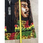 Jessica Taylor Bob Marley Sz. XL Lightweight Pullover Blouse Rasta Jamaica Photo 2
