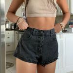 Hollister Black Jean Shorts Photo 0