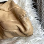 Emma Fox  Large tan black red leather Satchel  fold over Handbag no‎ strap Photo 7