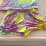 White Birch  Tie Dye Lounge set Sleeveless top And shorts Photo 1