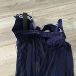 Savage X Fenty Navy Blue Embroidered Babydoll‎ Lingerie Size S Photo 3