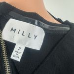 Milly Pintuck Off-the-Shoulder Sheath Dress - Black Photo 8