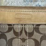 Coach Near-Vintage Beige and Brown Signature Canvas Bag Photo 3