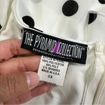 The Pyramid Collection Women’s Polka Dot Ruffle Tiered Mini Dress in White 2X Photo 10