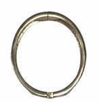 Cuff Bracelet, Gold Tone, Mint Green Photo 2