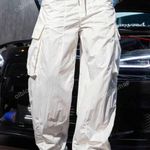 SheIn White Cargo Pants Photo 0