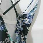 Leilani 12 Black Turquoise One Piece Swim Suit in Turquoise on Black Blue Photo 7